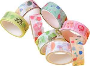 カラフルなマスキングテープ