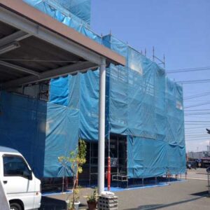 東日本大震災社屋被災 大規模修繕